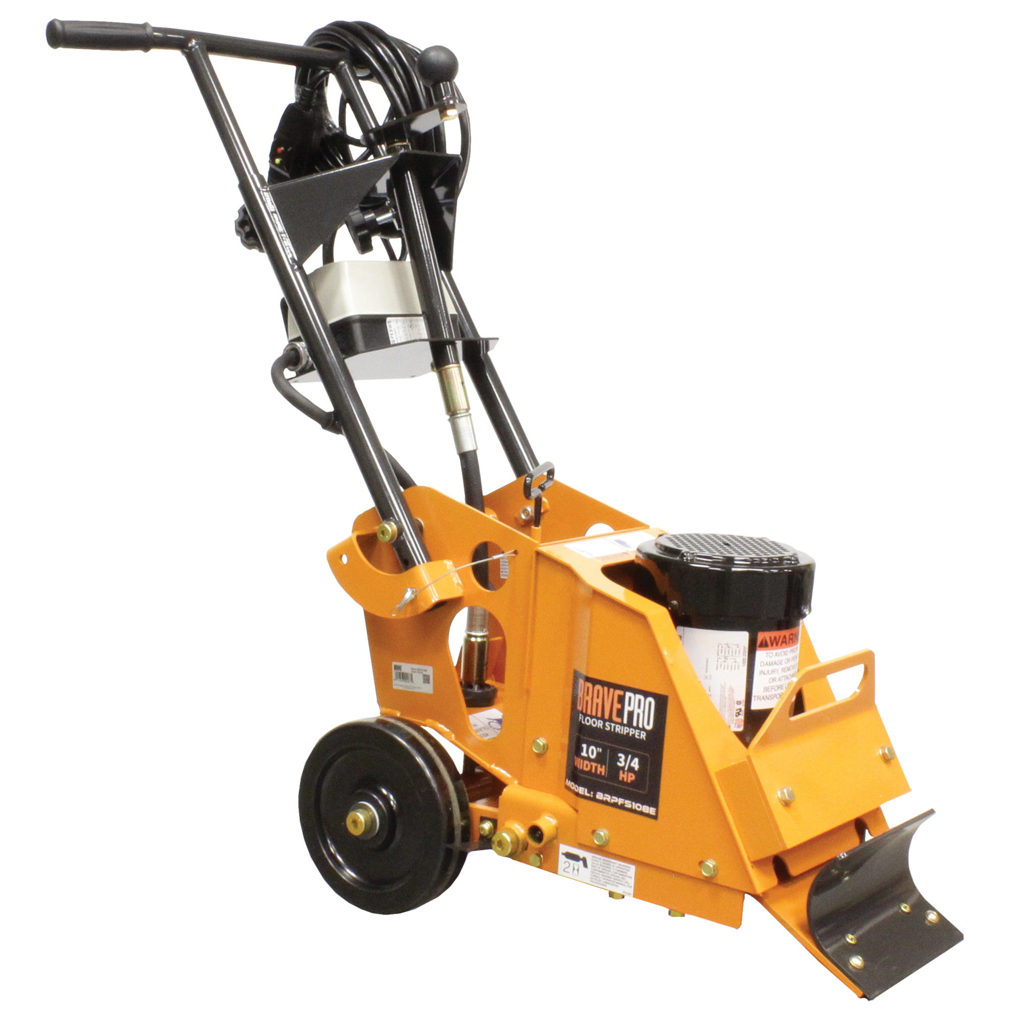 Brave, Heavy-Duty Floor Stripper 3/4HP Max Cut Width 10in., Blade Width 10 in, Model# BRPFS108E